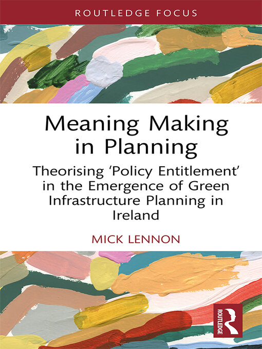 Title details for Meaning Making in Planning by Mick Lennon - Available